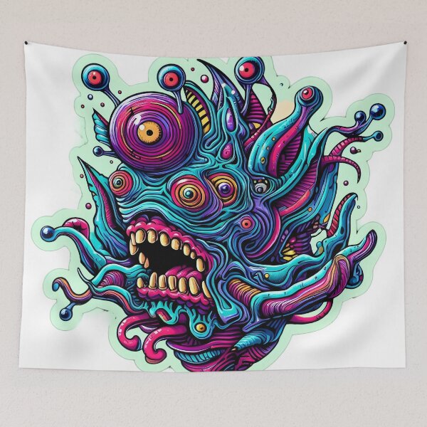 Item preview, Grumpy monster designed and sold by Psilosybart.