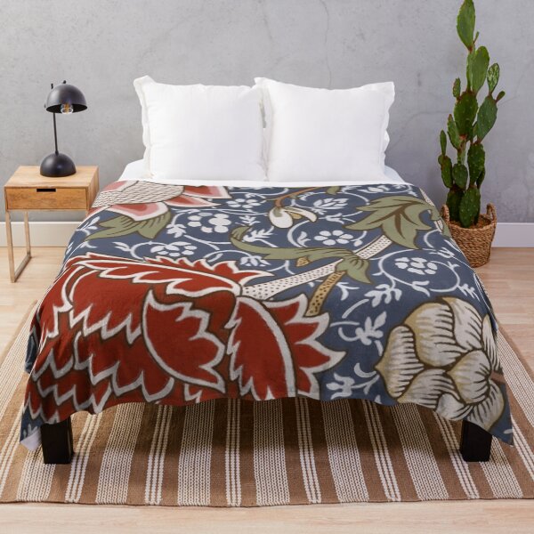 Artikelvorschau, William Morris Vintage Blumentapetenmuster entworfen und verkauft von Vicky Brago-Mitchell®.