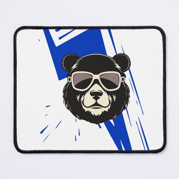 Item preview, Chill Bear Market Blue designed and sold by WageSlavery.