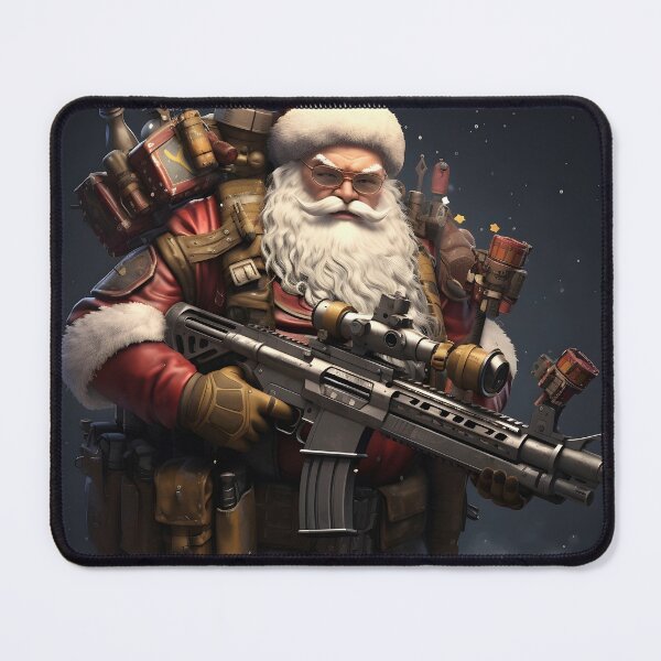 Item preview, tactical christmas santa claus holiday print designed and sold by dcrc.