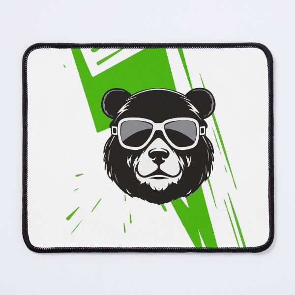 Item preview, Chill Bear Market Green designed and sold by WageSlavery.