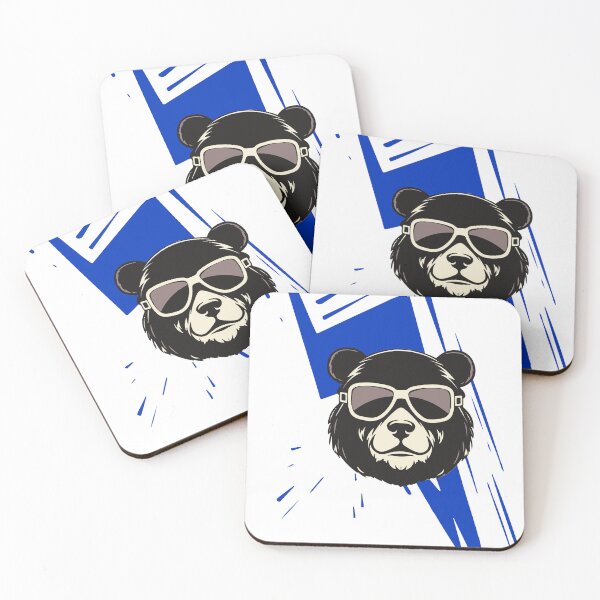 Item preview, Chill Bear Market Blue designed and sold by WageSlavery.