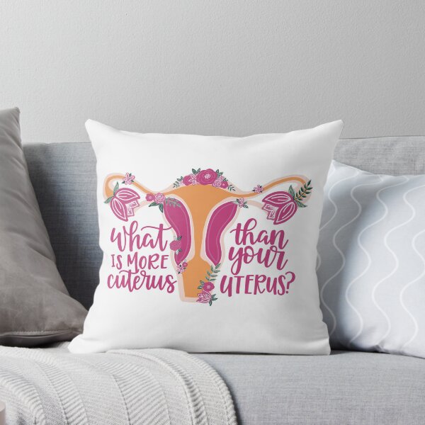 Item preview, What is More Cuterus Than Your Uterus Floral Design designed and sold by Elyse Burns.