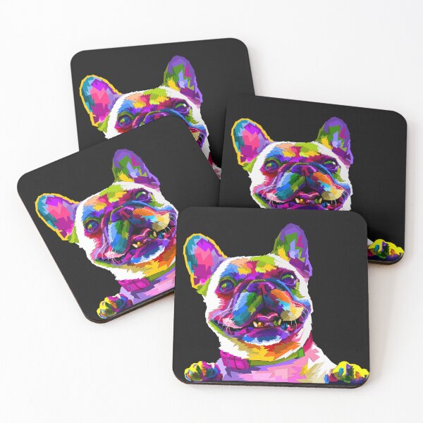 Item preview, COLORFUL BULLDOG designed and sold by LionessLove.