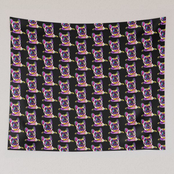 Item preview, COLORFUL BULLDOG designed and sold by LionessLove.