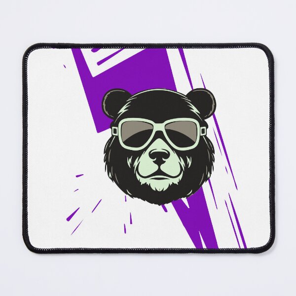 Item preview, Chill Bear Market Purple designed and sold by WageSlavery.