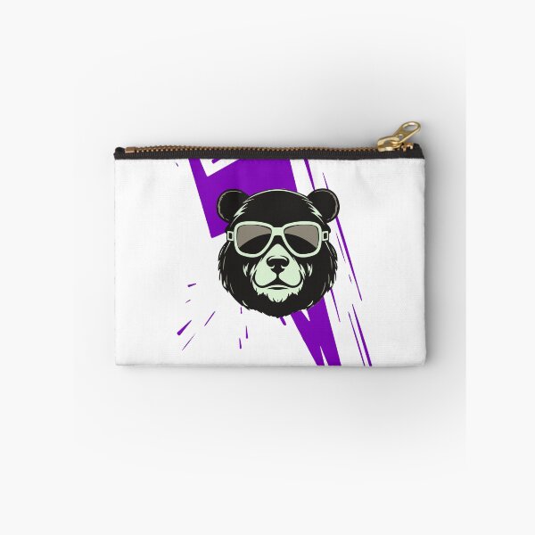 Artikelvorschau, Chill Bear Market Purple entworfen und verkauft von WageSlavery.