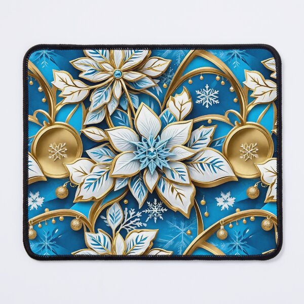 Item preview, Gilded Snowflake Flower Blooms designed and sold by TheLastGarden.
