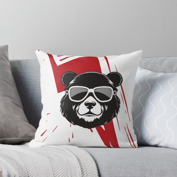 Item preview, Chill Bear Market Red designed and sold by WageSlavery.