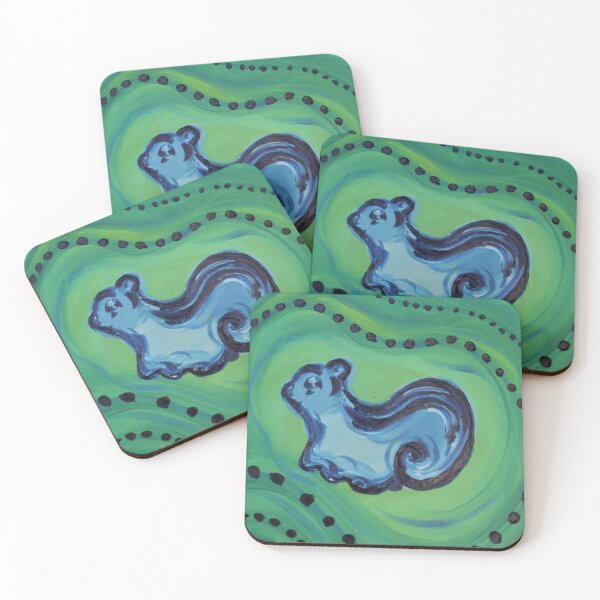 Item preview, Blue Glass Squirrel  designed and sold by JARAK-ART.