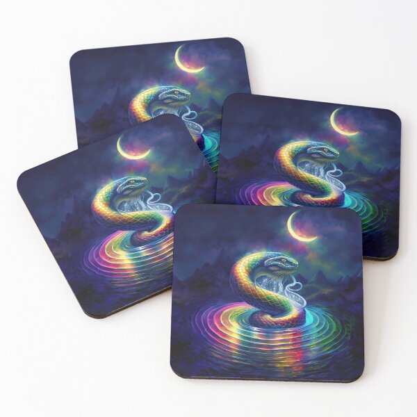 Item preview, Rainbow Serpent - a giver of life with the magic of water spells designed and sold by MonsterMountain.