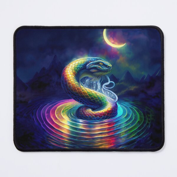 Item preview, Rainbow Serpent - a giver of life with the magic of water spells designed and sold by MonsterMountain.