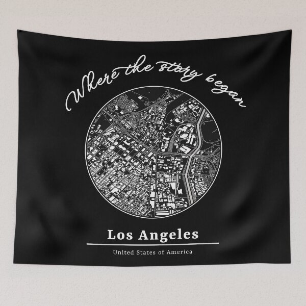 Item preview, Where The Story Began USA Los Angeles Hometown City designed and sold by Ninety9Secrets.