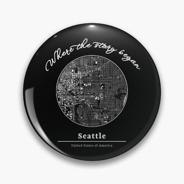 Item preview, Where The Story Began USA Seattle Hometown City designed and sold by Ninety9Secrets.
