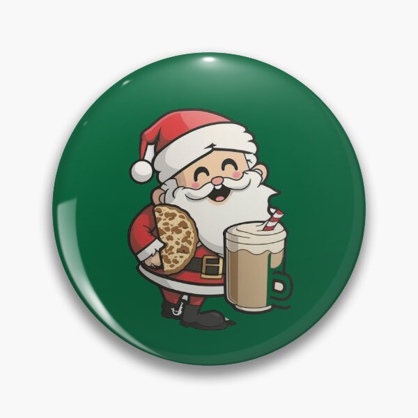 Item preview, Santa Claus Christmas Laptop Sticker Magnet Pin Gift  designed and sold by MainEventMedia.