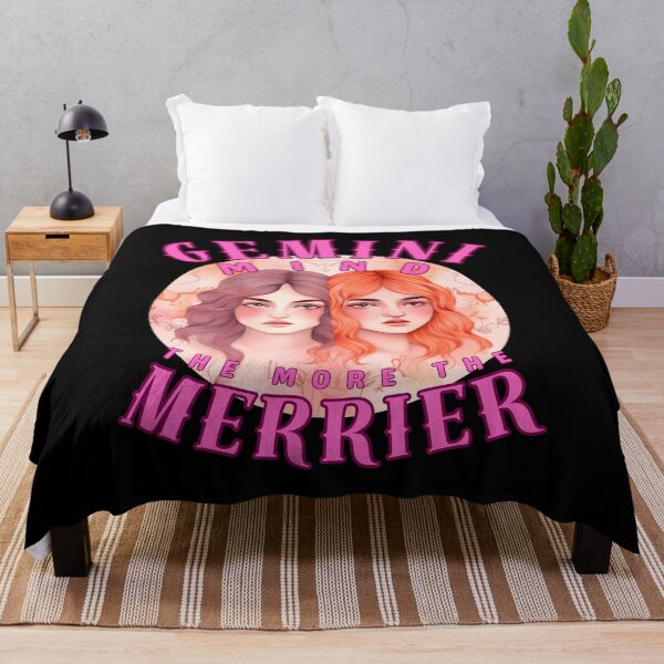 Item preview, Gemini Mind: The More, The Merrier. gemini astrological sign designed and sold by ZodiacWonders.