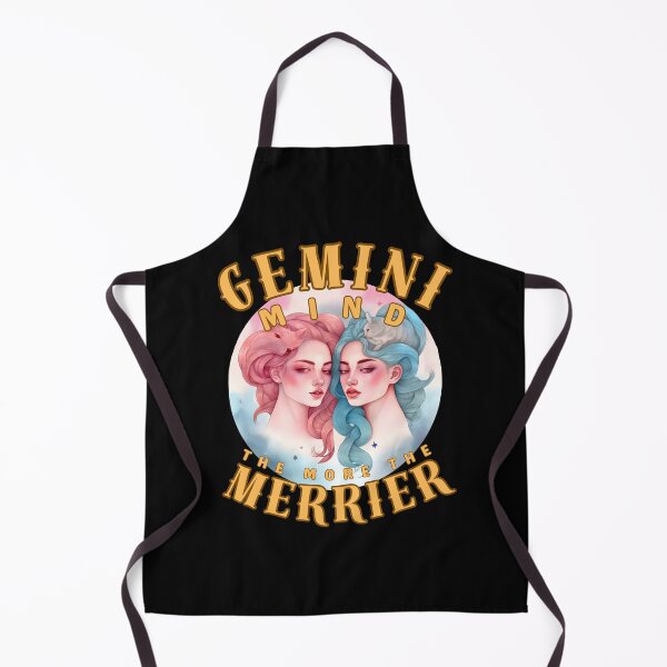 Item preview, Gemini Mind: The More, The Merrier. gemini funny designed and sold by ZodiacWonders.