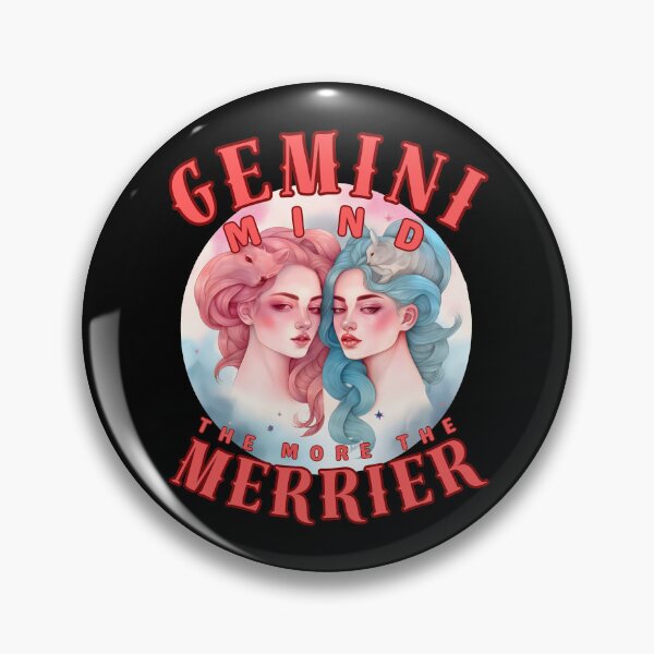 Item preview, Gemini Mind: The More, The Merrier. gemini june designed and sold by ZodiacWonders.