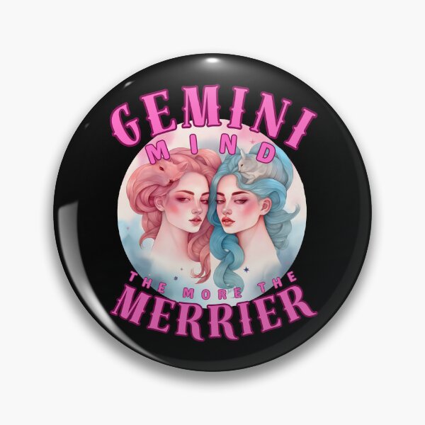 Item preview, Gemini Mind: The More, The Merrier. gemini lovers designed and sold by ZodiacWonders.