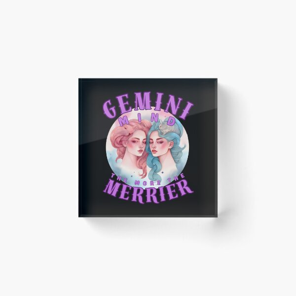 Item preview, Gemini Mind: The More, The Merrier. gemini season designed and sold by ZodiacWonders.