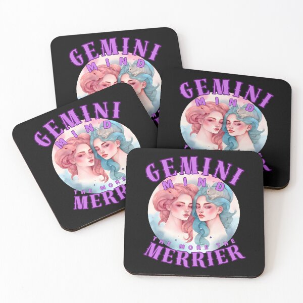 Item preview, Gemini Mind: The More, The Merrier. gemini season designed and sold by ZodiacWonders.