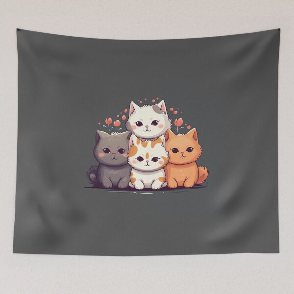 Item preview, Whisker Whimsy Wonderland designed and sold by r-sa.