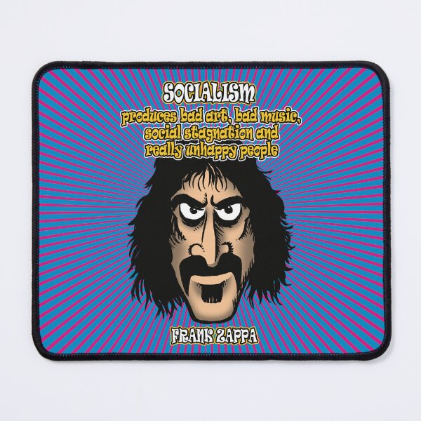 Item preview, Socialism produces bad art, bad music, social stagnation and really unhappy people. designed and sold by Allen Peterson.