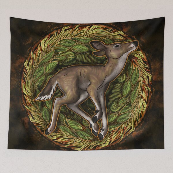 Item preview, d e e r . designed and sold by Urvogel Arts.