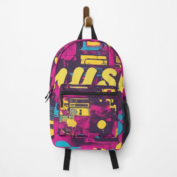 Item preview, retro music 80s art designed and sold by inkArtistryfine.