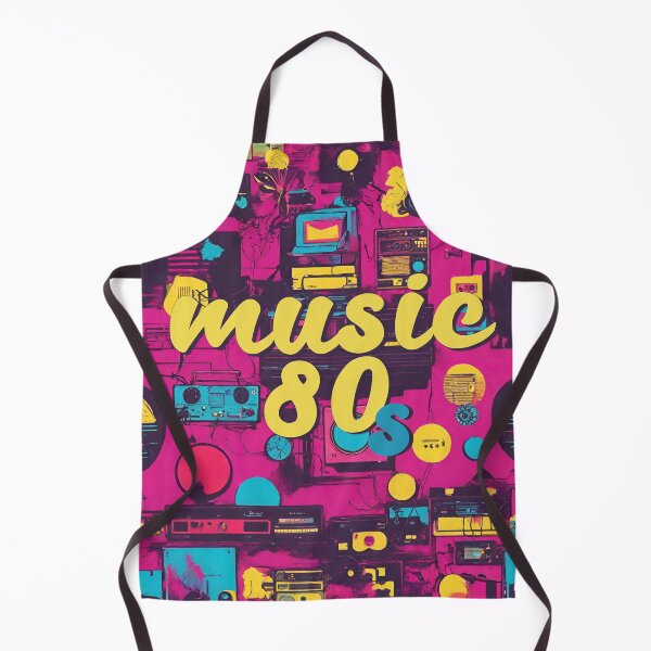 Item preview, retro music 80s art designed and sold by inkArtistryfine.