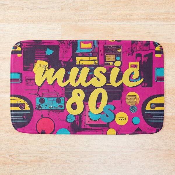 Item preview, retro music 80s art designed and sold by inkArtistryfine.