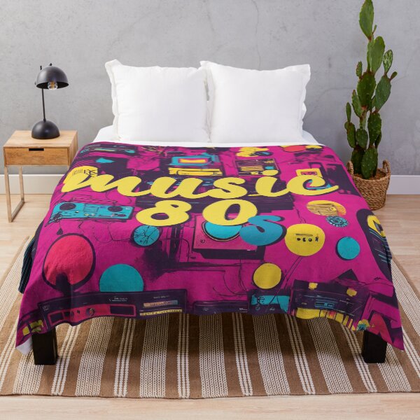 Item preview, retro music 80s art designed and sold by inkArtistryfine.