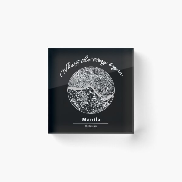 Item preview, Where The Story Began Philippines Manila Hometown City designed and sold by Ninety9Secrets.