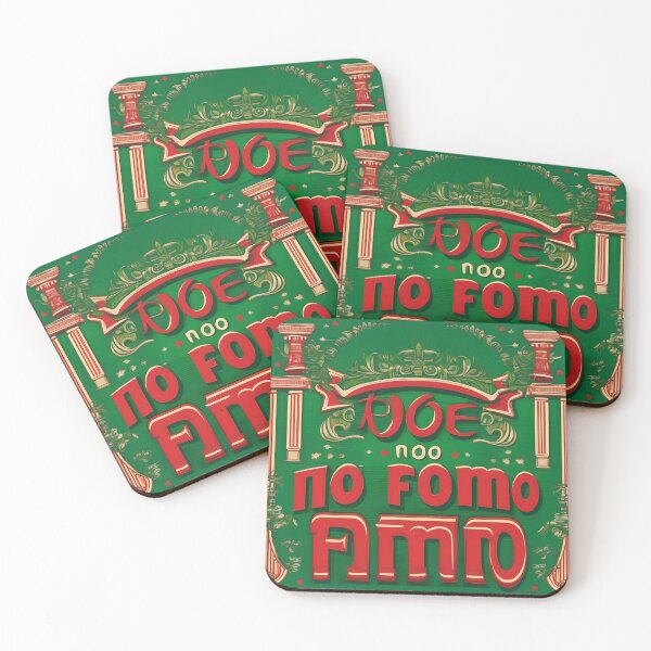 Item preview, NO FOMO T-SHIRT DESIGN designed and sold by PIGCASSOSAIART.