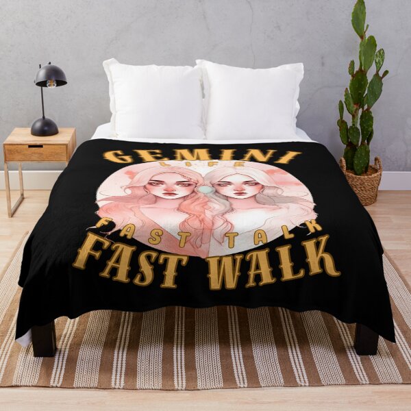 Item preview, Gemini Life: Fast Talk, Fast Walk. gemini zodiac sign designed and sold by ZodiacWonders.