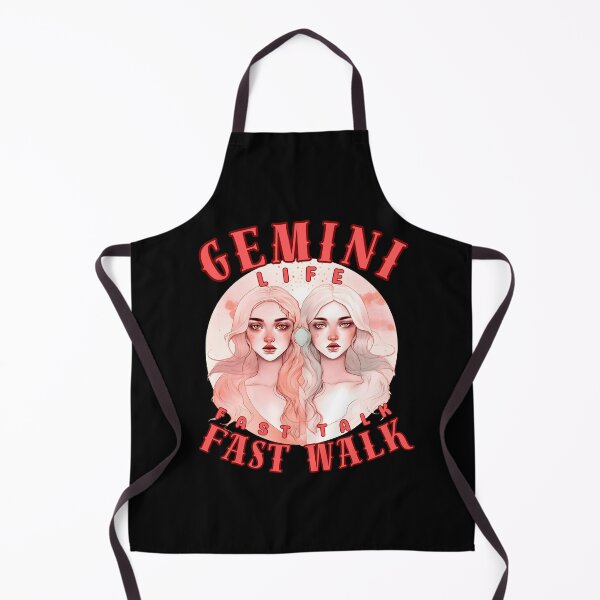 Item preview, Gemini Life: Fast Talk, Fast Walk. gemini astrology designed and sold by ZodiacWonders.