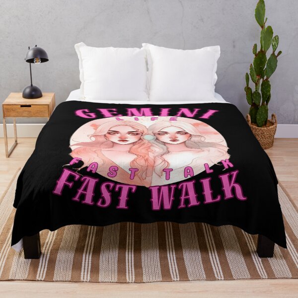 Item preview, Gemini Life: Fast Talk, Fast Walk. gemini astrological sign designed and sold by ZodiacWonders.