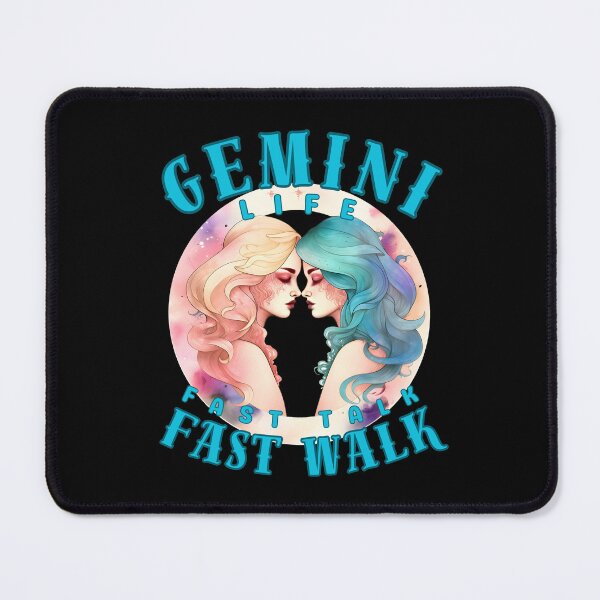 Item preview, Gemini Life: Fast Talk, Fast Walk. gemini may designed and sold by ZodiacWonders.