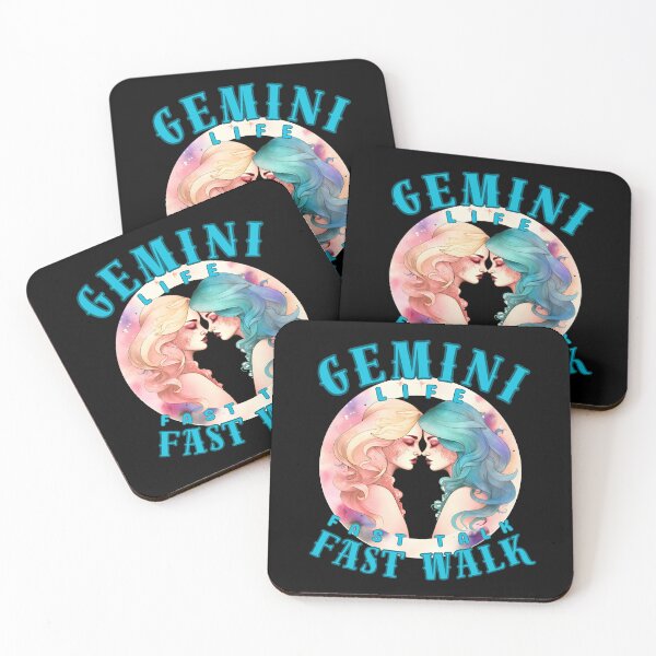 Item preview, Gemini Life: Fast Talk, Fast Walk. gemini may designed and sold by ZodiacWonders.