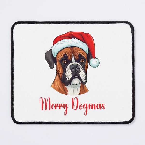 Item preview, Boxer Dog Merry Dogmas designed and sold by Blok45.