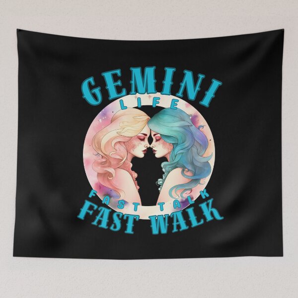 Item preview, Gemini Life: Fast Talk, Fast Walk. gemini may designed and sold by ZodiacWonders.