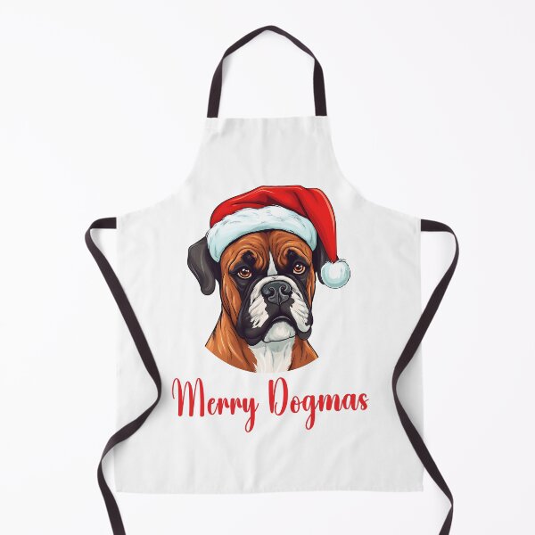 Item preview, Boxer Dog Merry Dogmas designed and sold by Blok45.