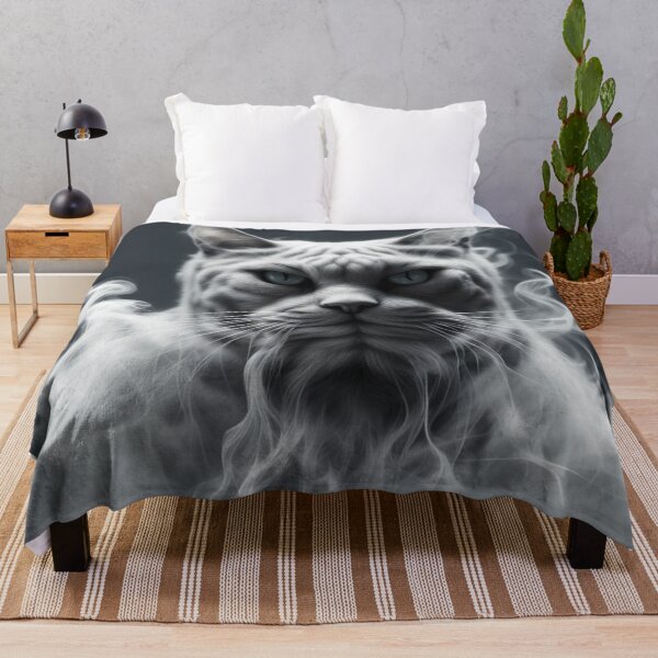 Item preview, Smoke Cat - Cool Art designed and sold by joejiing.
