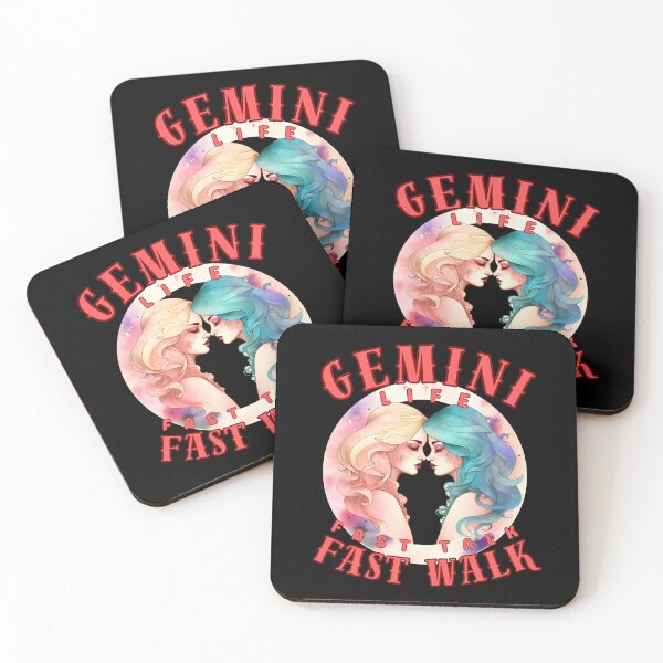 Item preview, Gemini Life: Fast Talk, Fast Walk. gemini june designed and sold by ZodiacWonders.