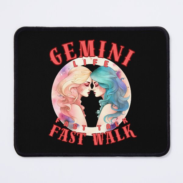 Item preview, Gemini Life: Fast Talk, Fast Walk. gemini june designed and sold by ZodiacWonders.