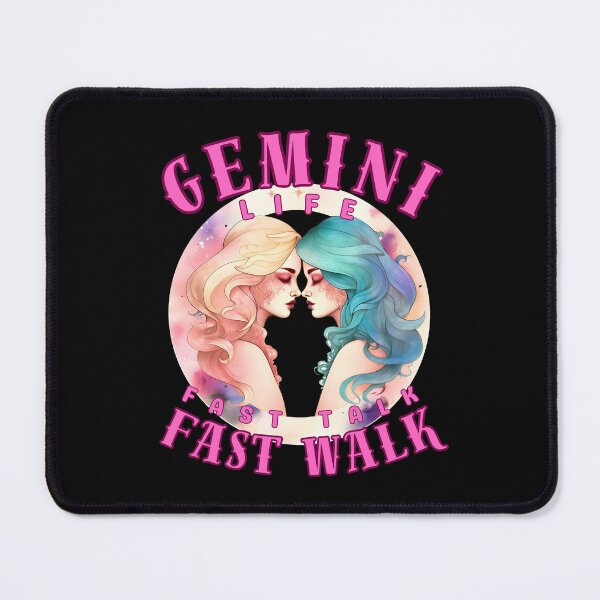 Item preview, Gemini Life: Fast Talk, Fast Walk. gemini lovers designed and sold by ZodiacWonders.