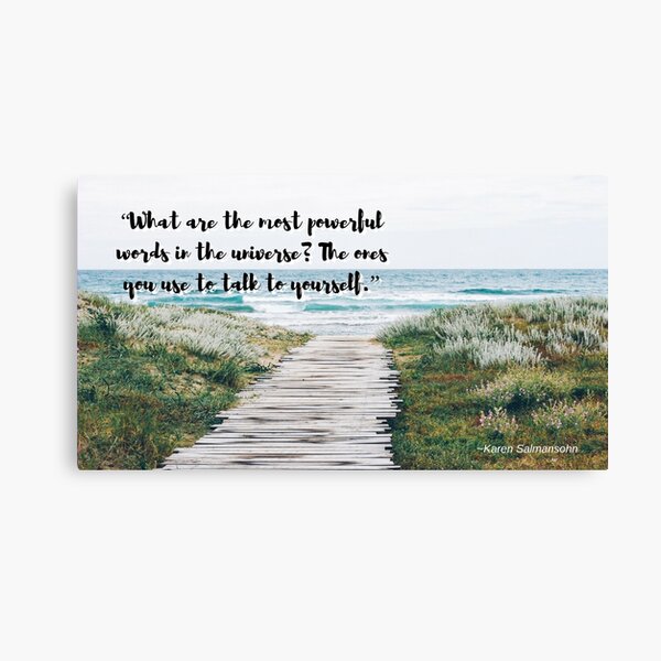 The Most Powerful Words in the Universe Canvas Print