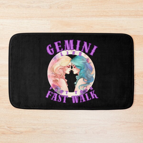 Item preview, Gemini Life: Fast Talk, Fast Walk. gemini season designed and sold by ZodiacWonders.