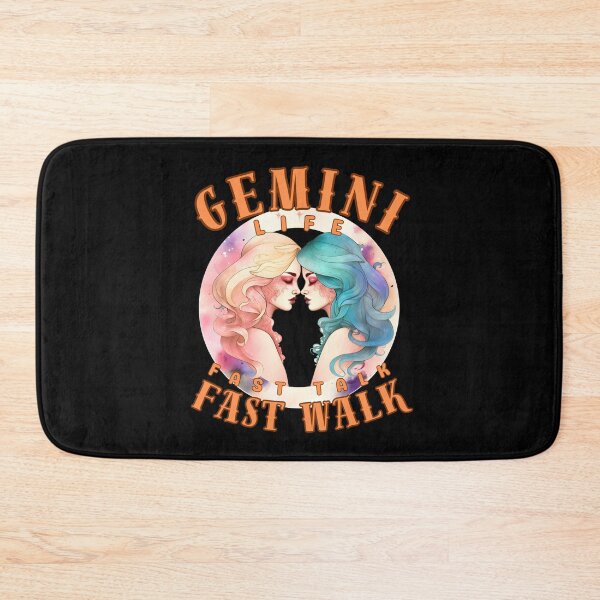 Item preview, Gemini Life: Fast Talk, Fast Walk. gemini horoscope designed and sold by ZodiacWonders.