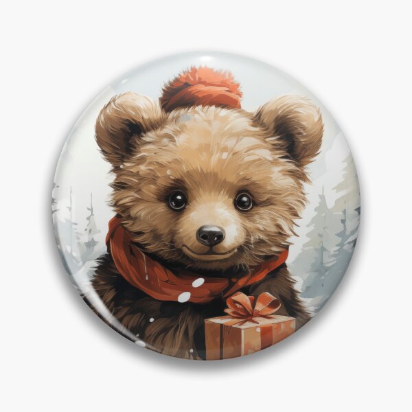Item preview, Herb the Christmas Bear bringing the gift of Faith to You!  designed and sold by OurDailyCross.